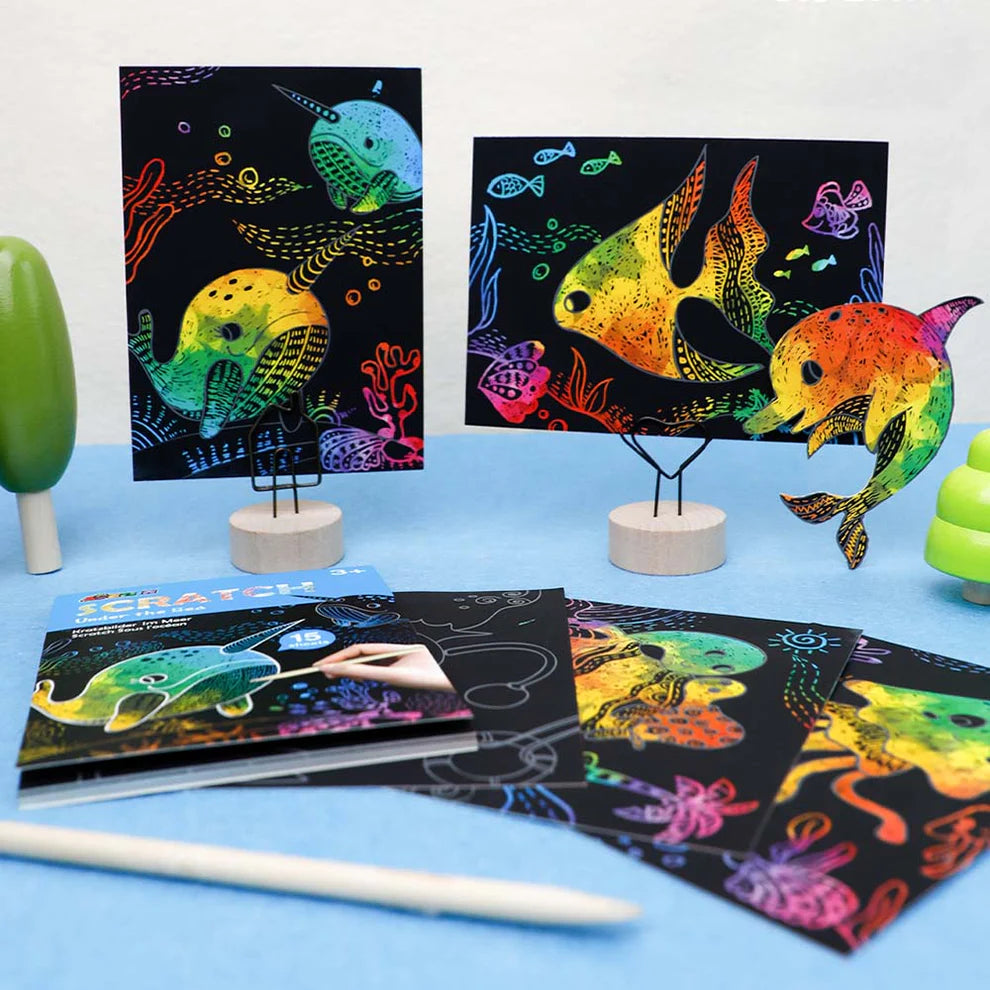 Avenir Mini Scratch Book Under the Sea