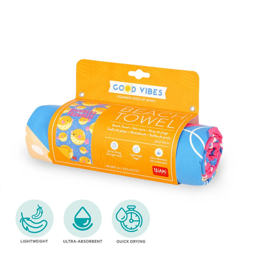 Beach Towel Pufferfish