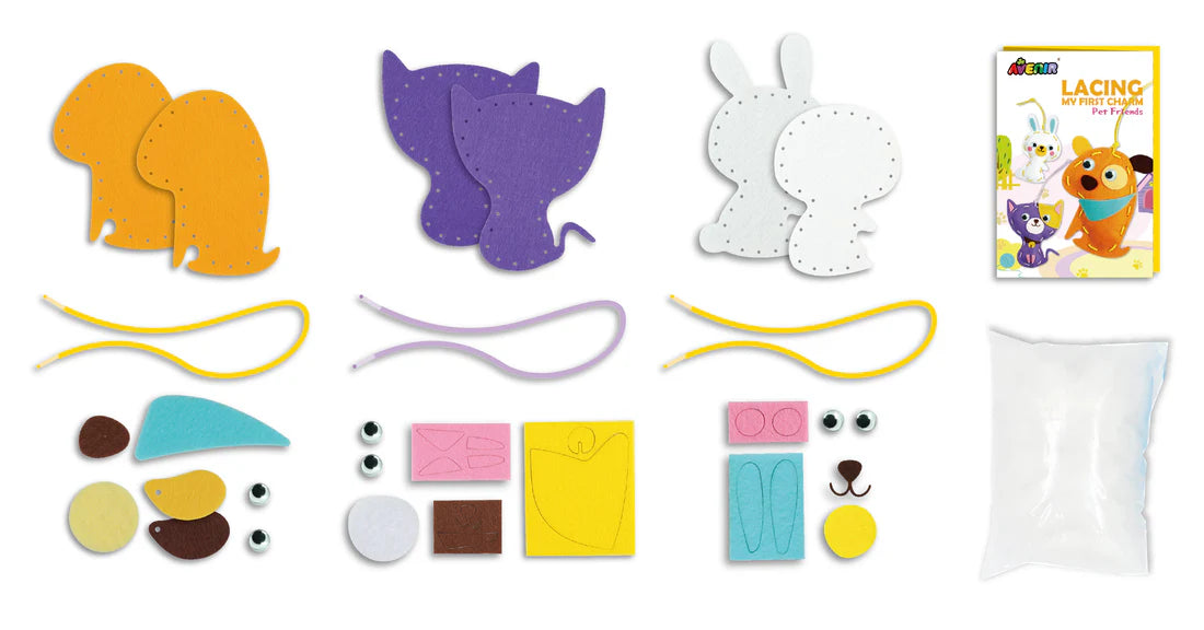 Haku Yoka My First Lacing Kit Little Pets