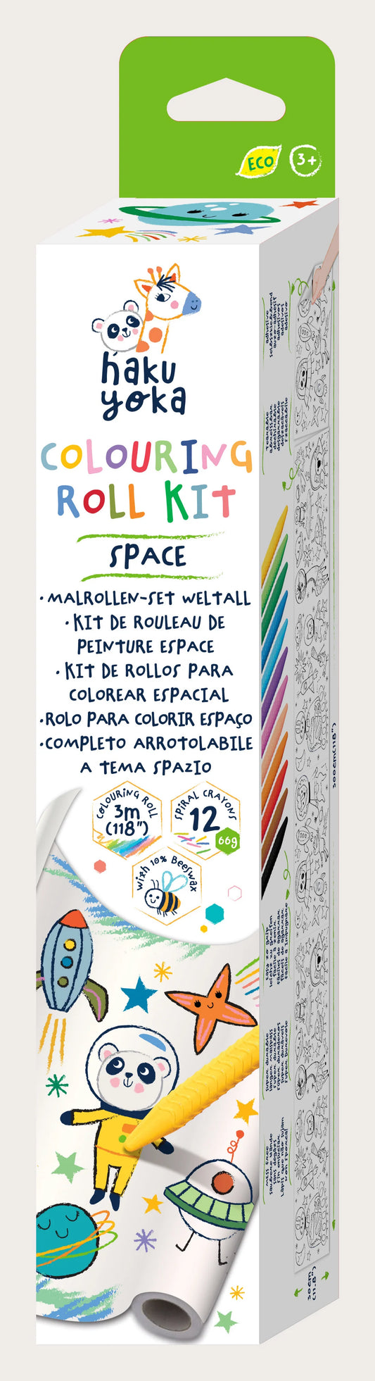 Colouring Roll Kit Space