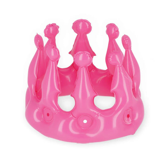 Gold Inflatable Crown - Prince - Party Prince