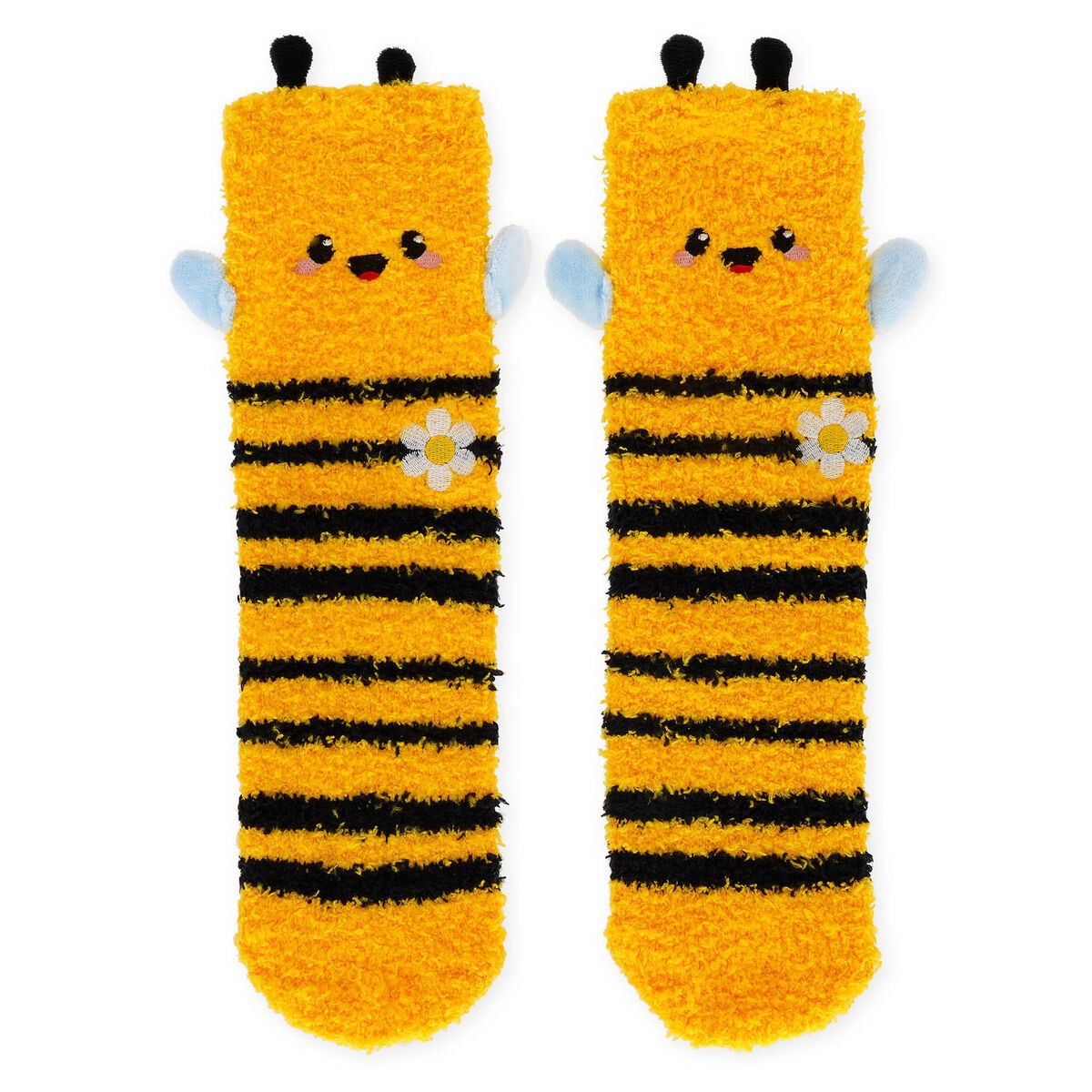 Non-Slip Bee Socks for Adults - It's a Match!