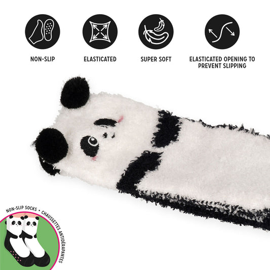 Non-Slip Panda Socks for Adults - It's a Match!