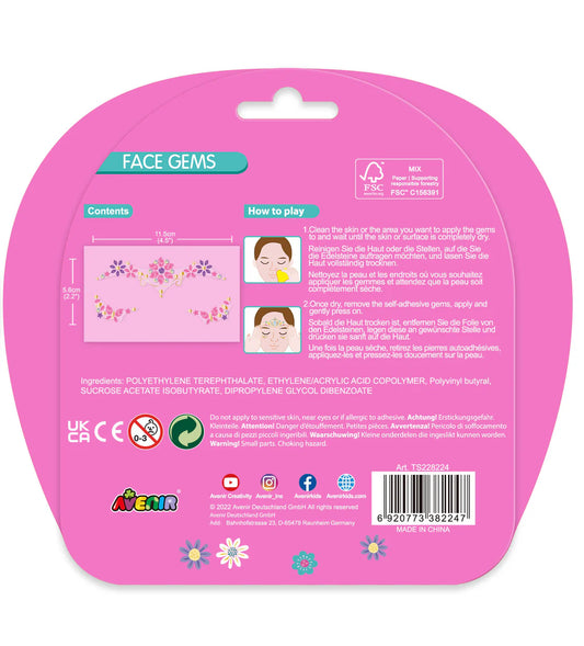 Avenir Face Gems Flower