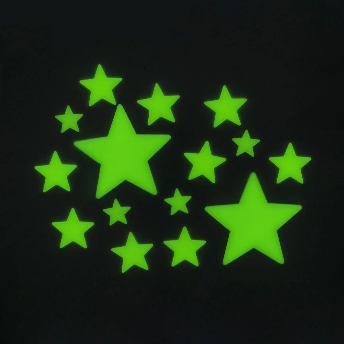 Legami Adhesive Glow-in-the-Dark Stars - Super Stars