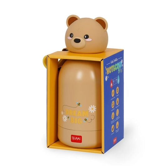 Vacuum Bottle for Kids - Teddy - Hot & Cold BFF