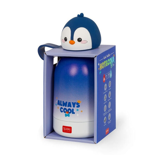 Vacuum Bottle for Kids - Penguin - Hot & Cold BFF