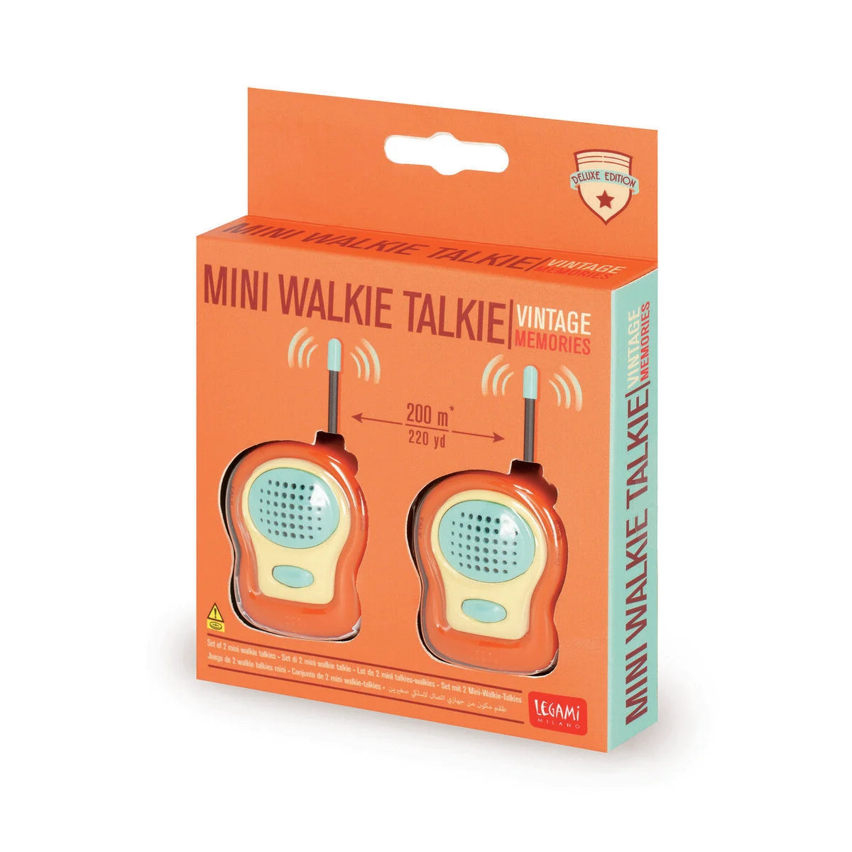 Legami Set of 2 Mini Walkie Talkies