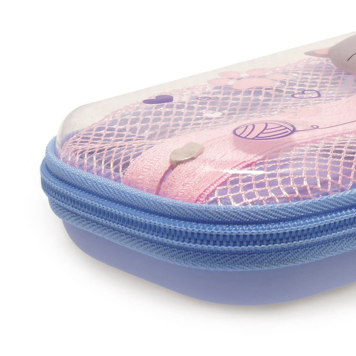 Kitty Rigid Transparent Pencil Case - Wonder Wow