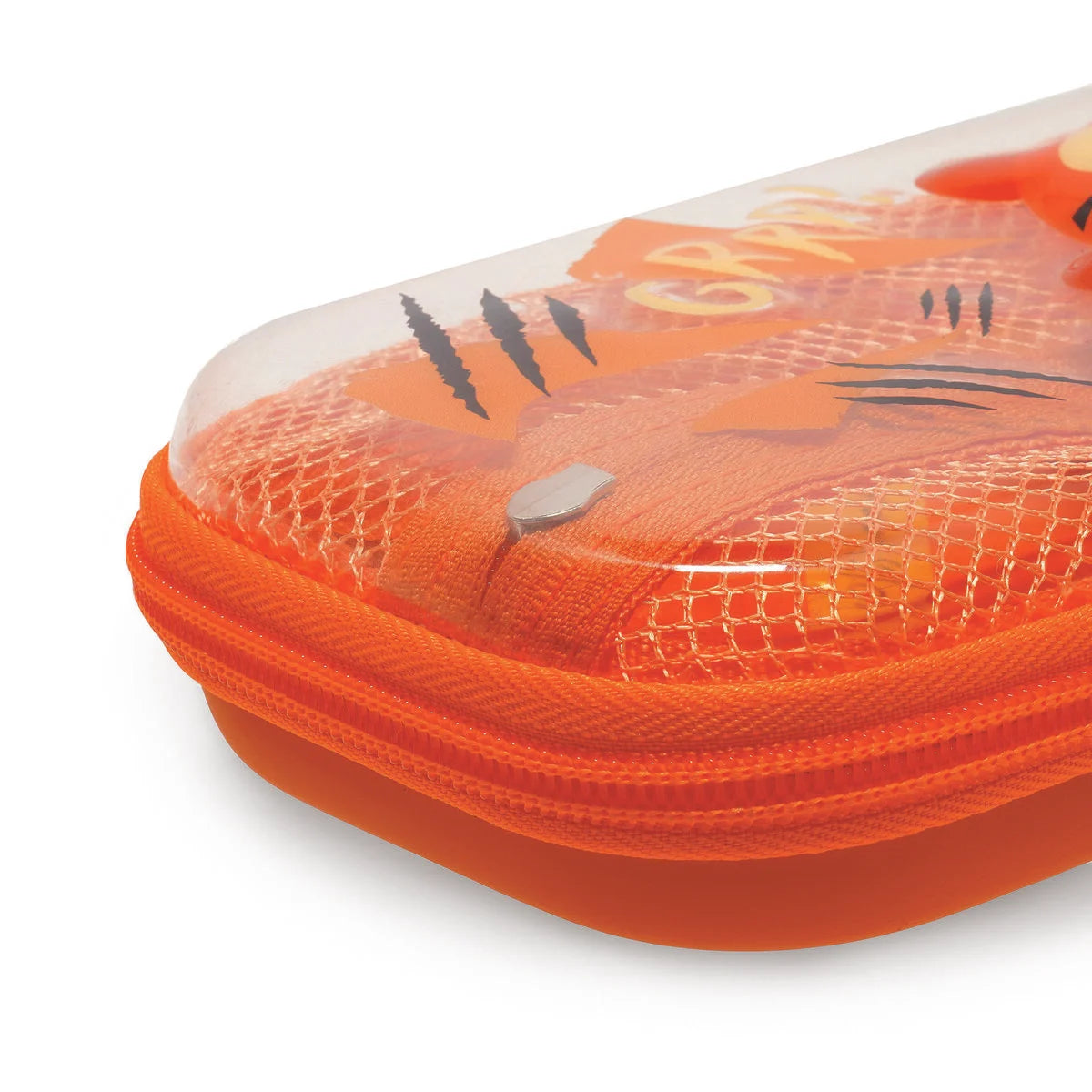 Tiger Rigid Transparent Pencil Case - Wonder Wow
