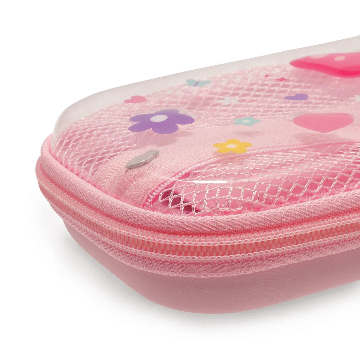 Butterfly Rigid Transparent Pencil Case - Wonder Wow