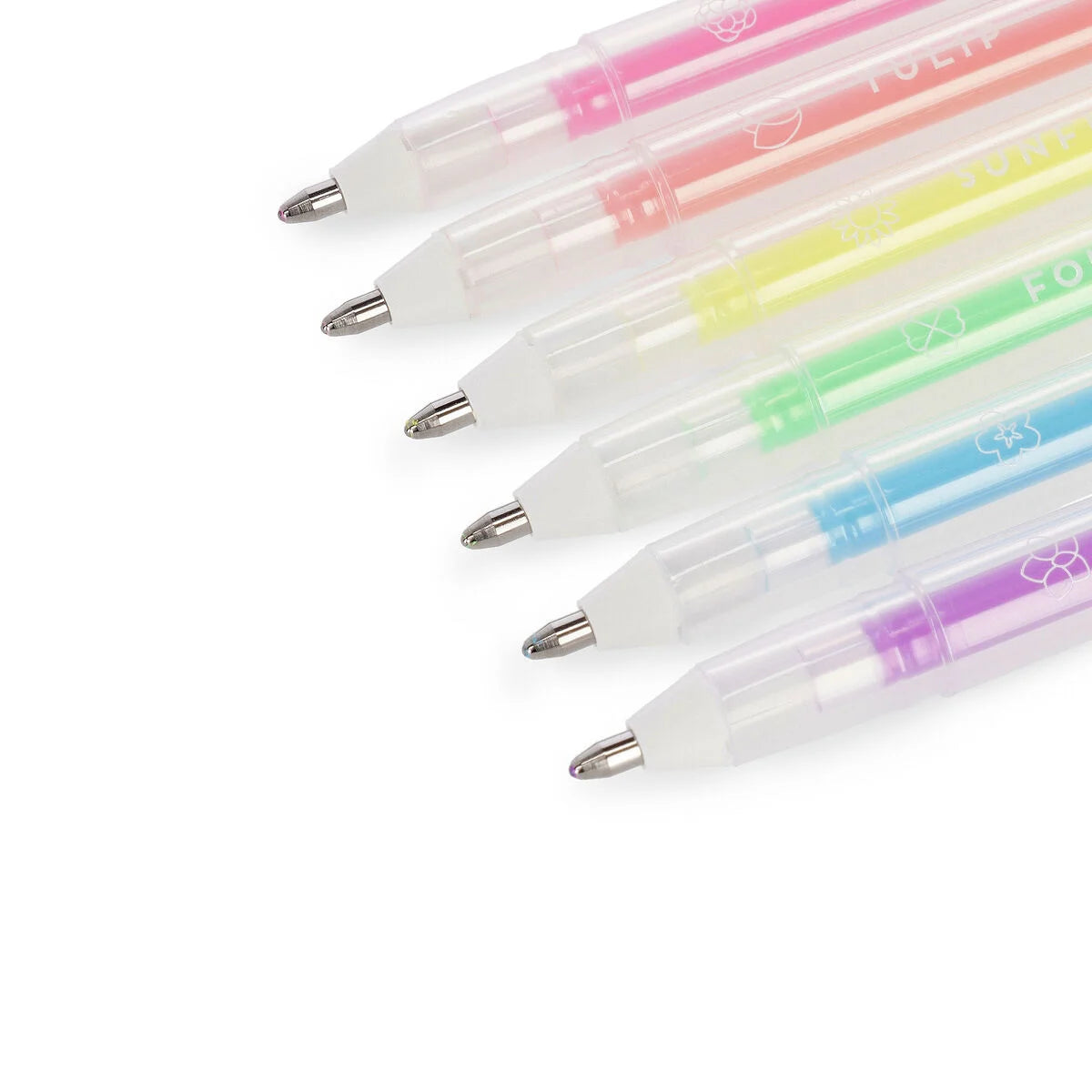 Set of 6 Pastel Gel Pens - Spring is in the Air