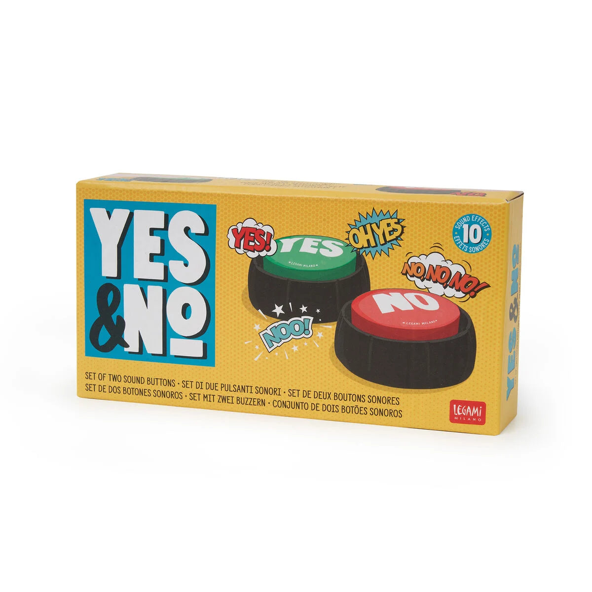 YES & NO - Set of Two Sound Buttons