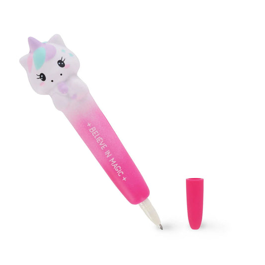 "Believe in Magic" Unicorn Squishy Gel Pen - Squeezies