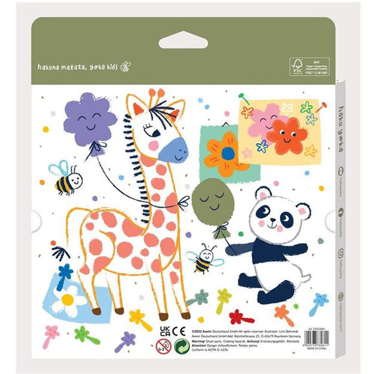 Haku Yoka Smile Crayons 12 pack