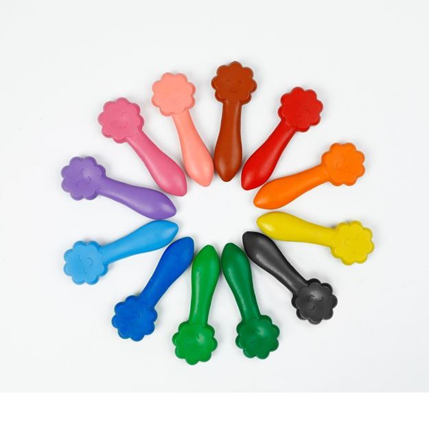 Haku Yoka Smile Crayons 12 pack
