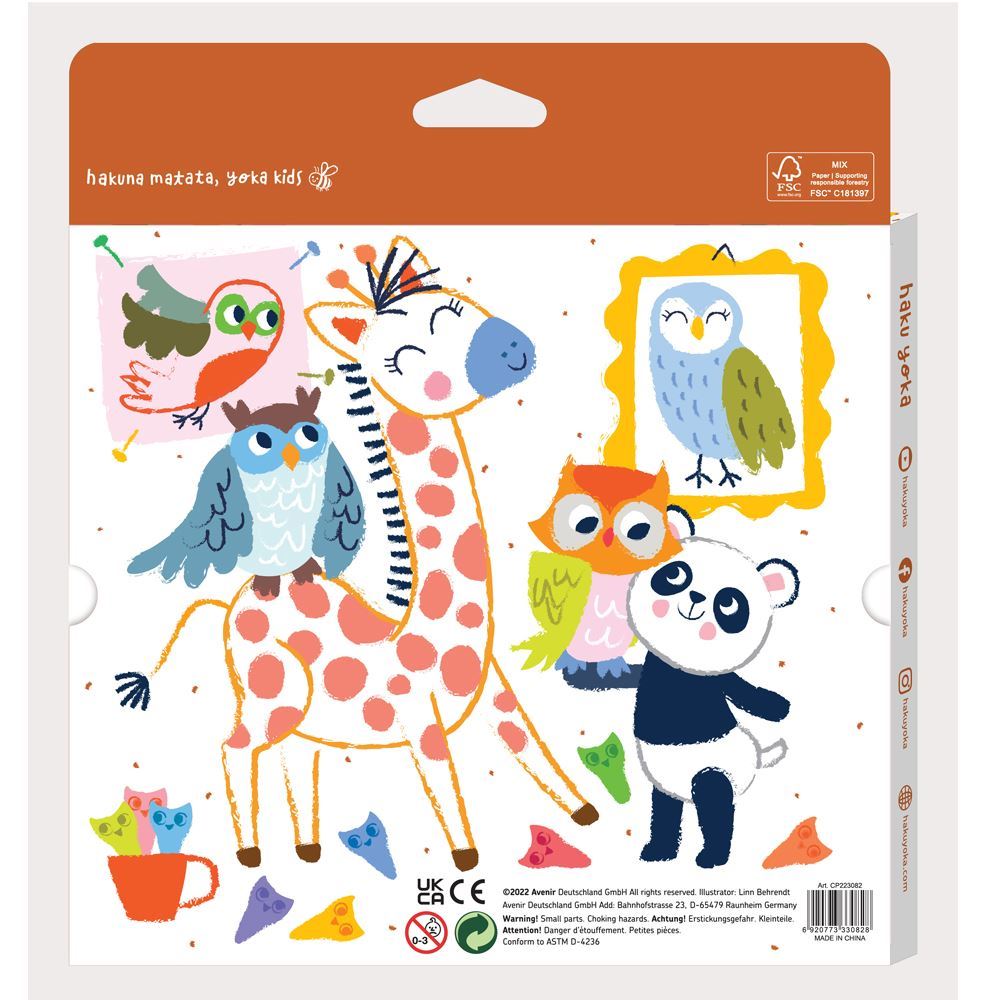 Haku Yoka Owl Crayons