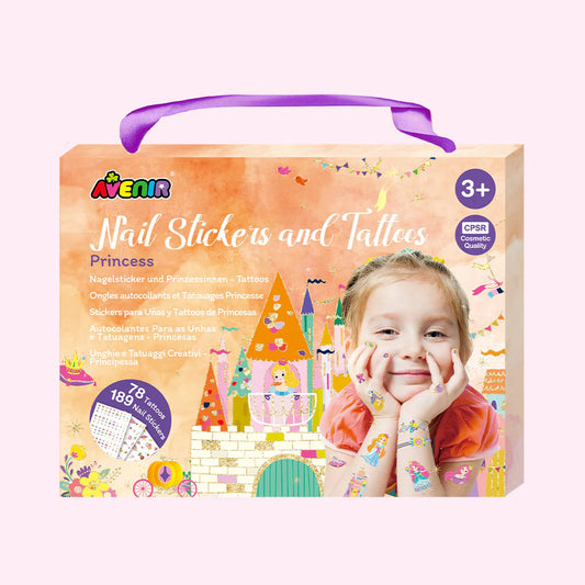 Avenir Fancy Me Nail Stickers and Tattoos Princess