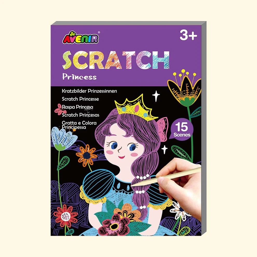 Avenir Mini Scratch Book Princess