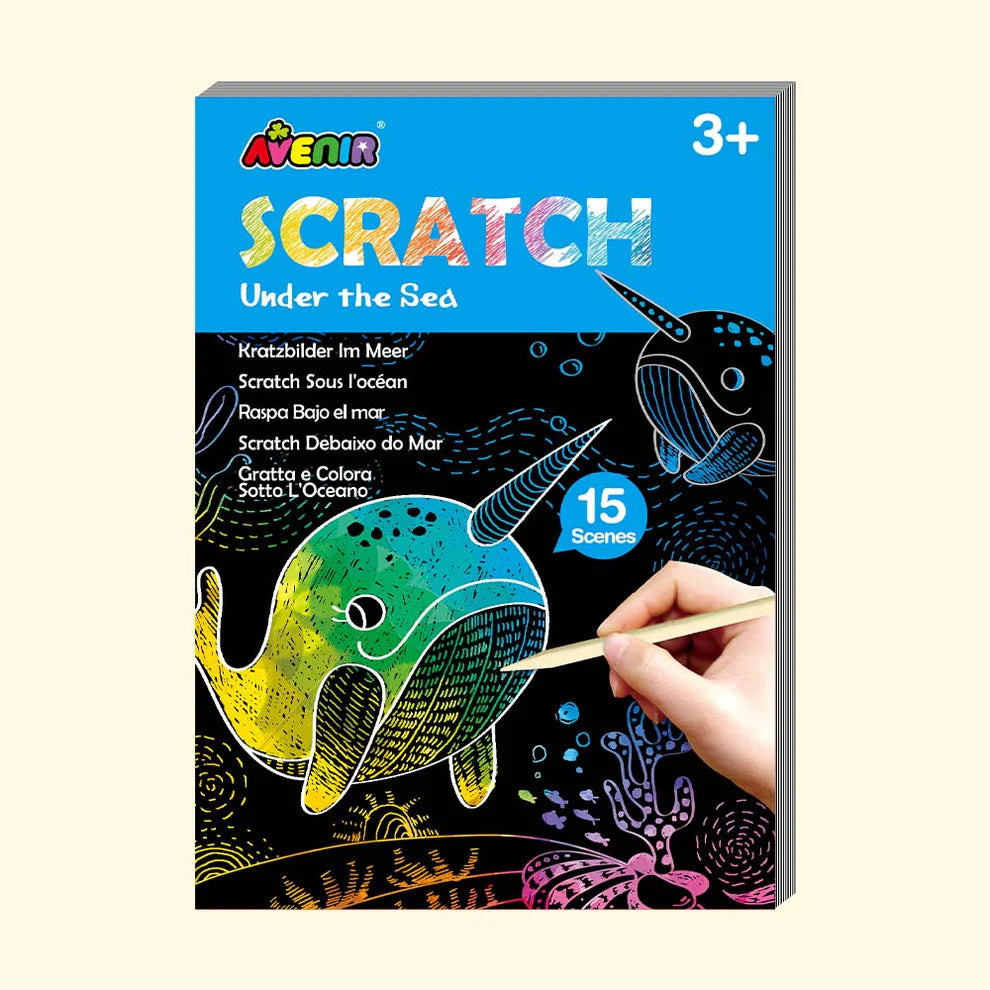 Avenir Mini Scratch Book Under the Sea