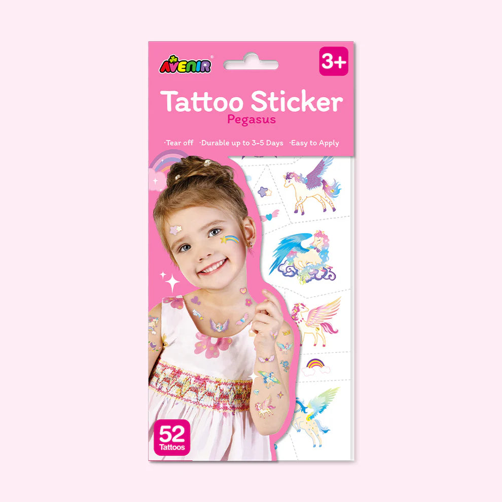 Avenir Tattoo Sticker Gold - Pegasus