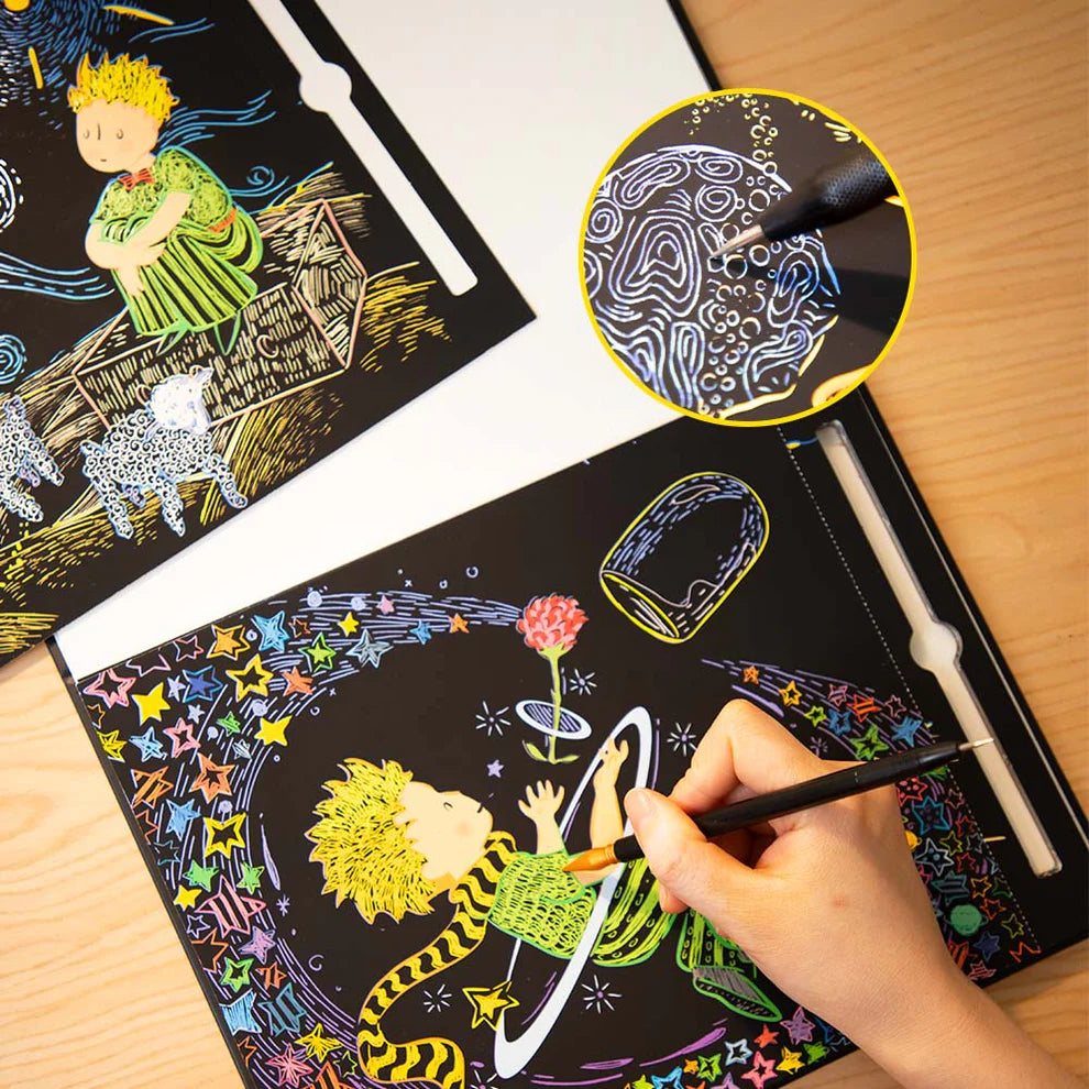 The Little Prince - Scratch Book