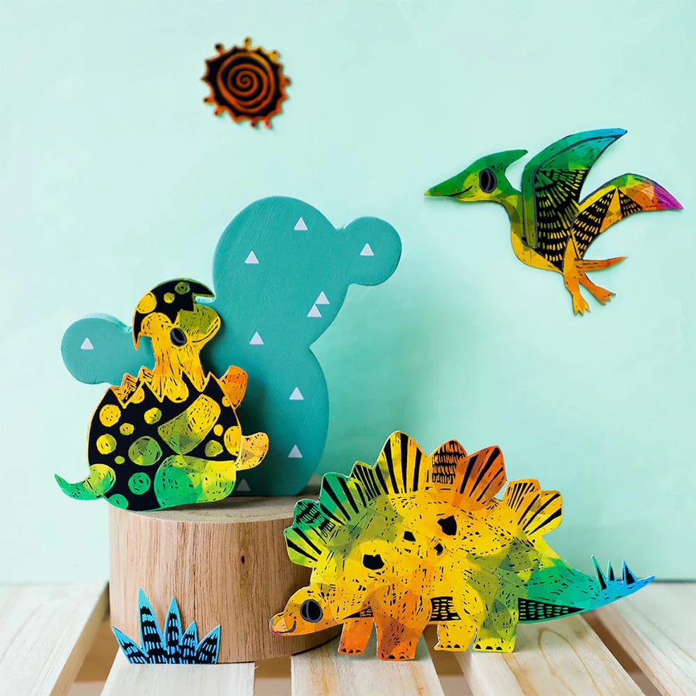 Avenir Mini Scratch Book Dinosaurs