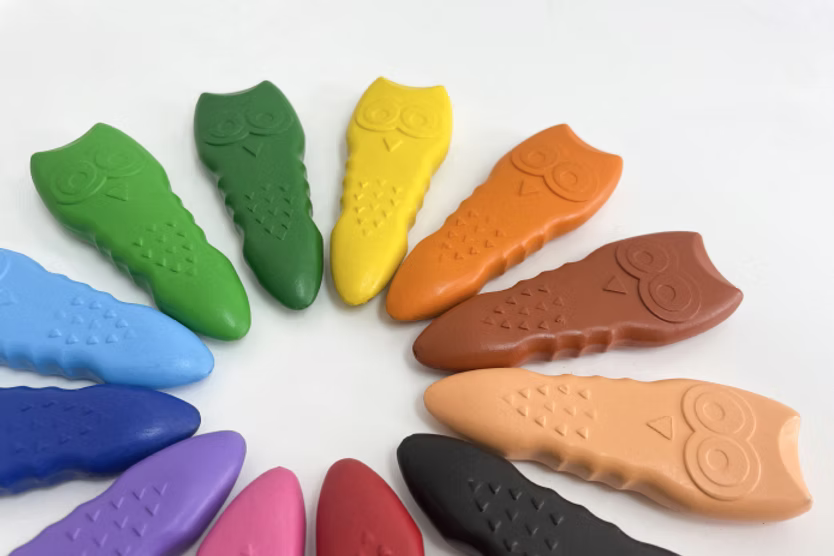 Haku Yoka Owl Crayons