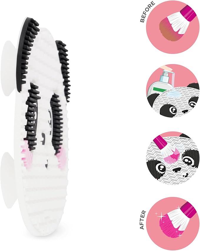 Legami Panda Makeup Brush Cleaning Mat - Brush it Off!