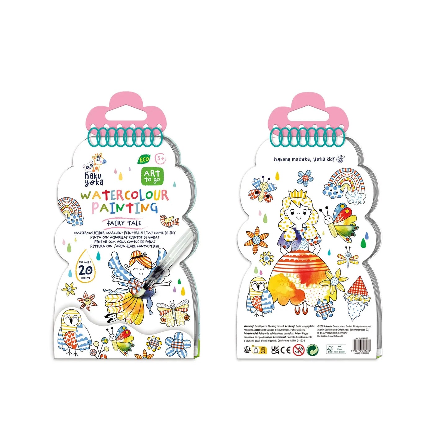 Haku Yoka Watercolour Painting Fairy Tale