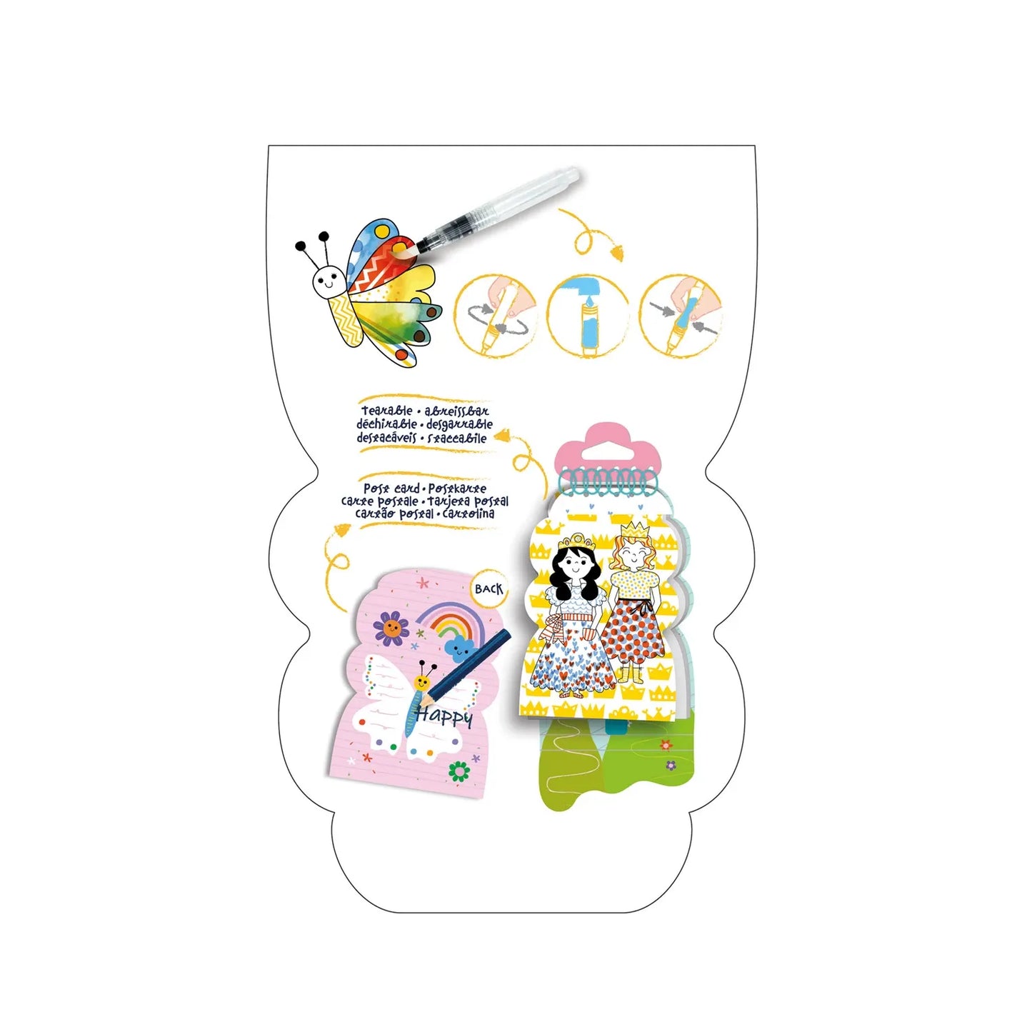 Haku Yoka Watercolour Painting Fairy Tale