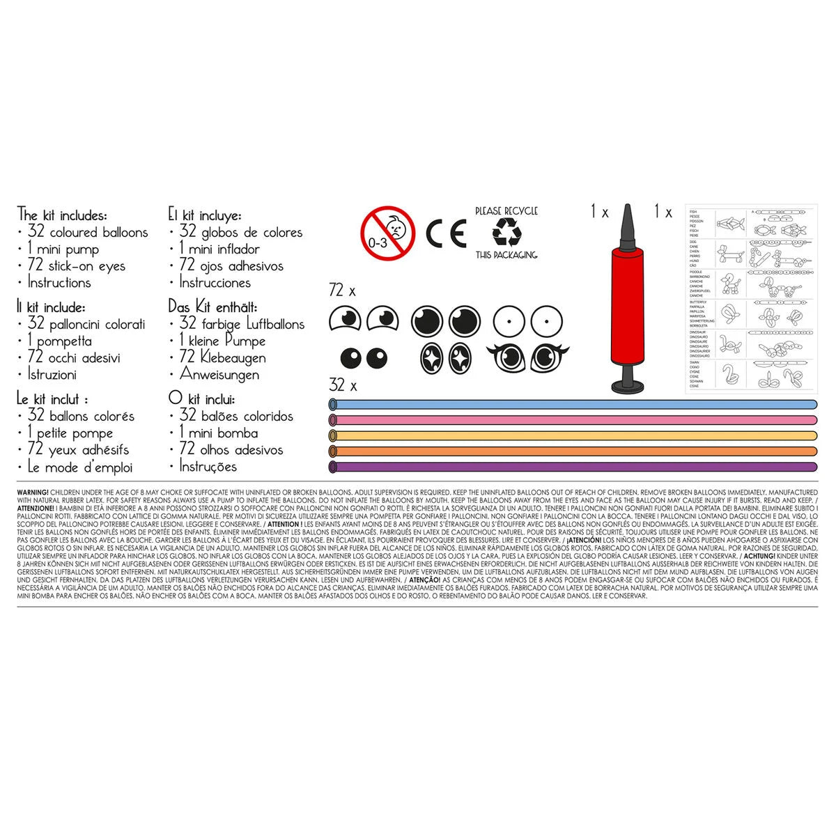 Balloon Modelling - Balloon Kit