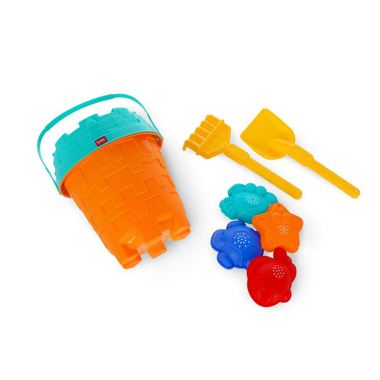 Beach Bucket And Sand Mould Set - Beach Toys