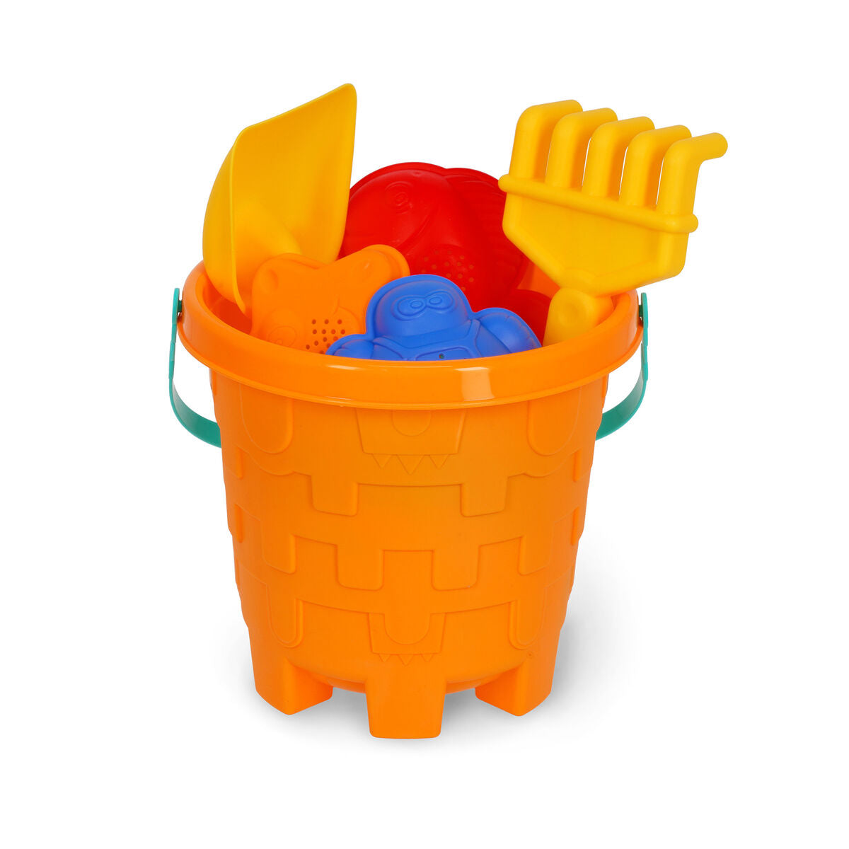 Beach Bucket And Sand Mould Set - Beach Toys