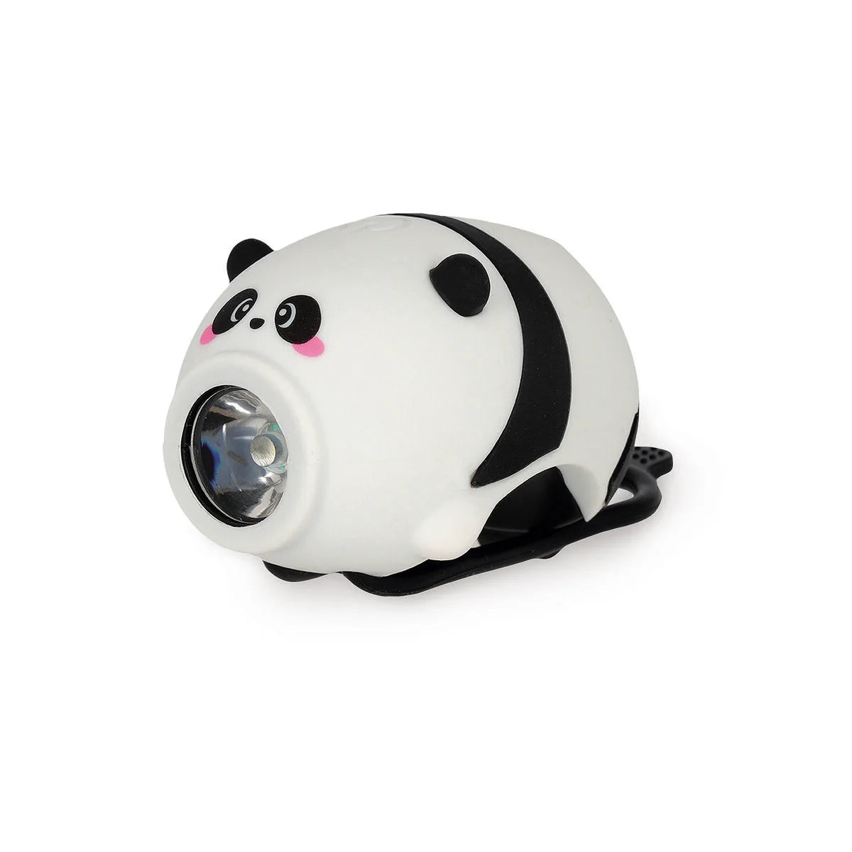Rechargeable Front Bicycle Light With Bell - Panda - Front Bicycle Light With Bell