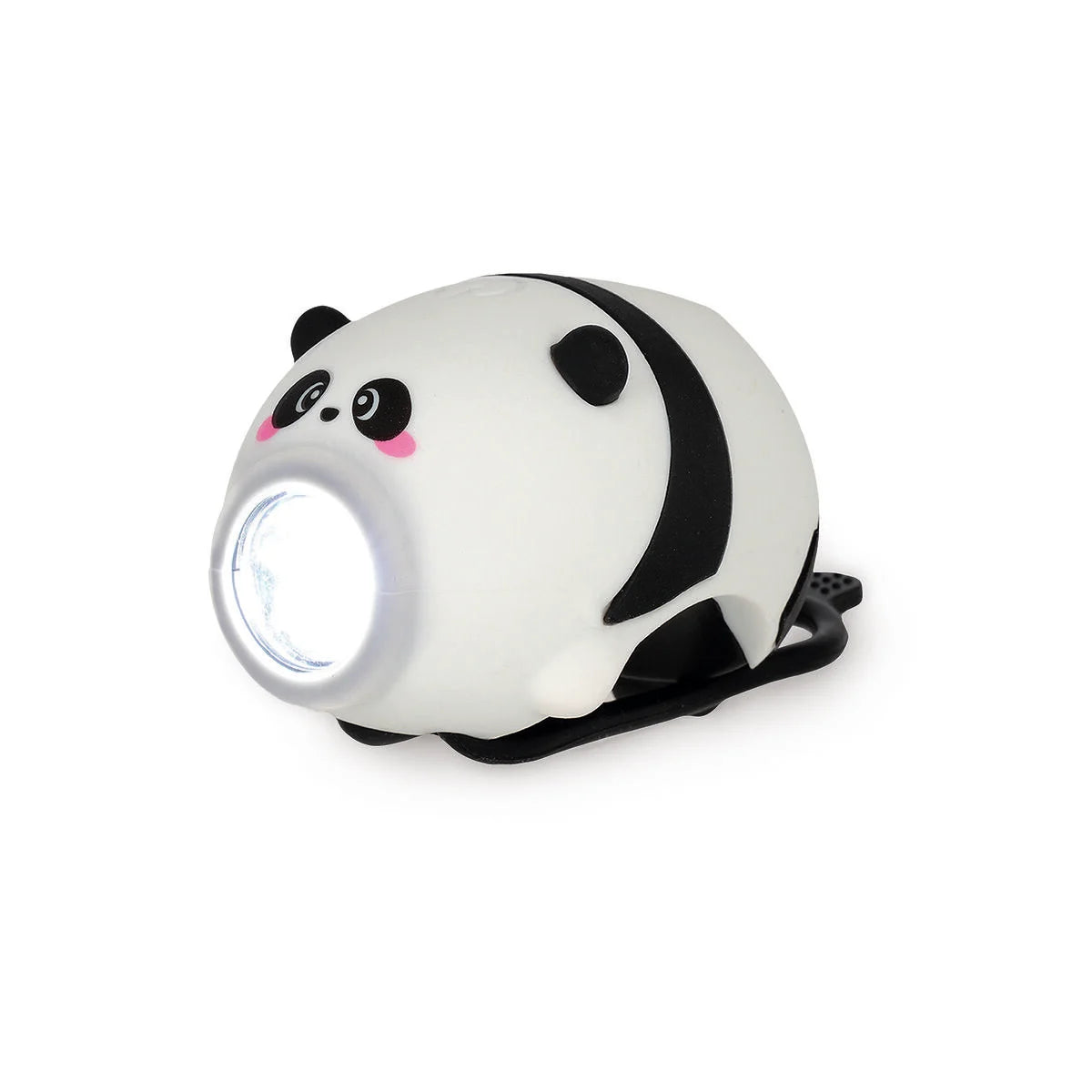 Rechargeable Front Bicycle Light With Bell - Panda - Front Bicycle Light With Bell