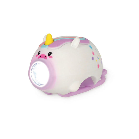 Rechargeable Front Bicycle Light With Bell - Unicorn - Front Bicycle Light With Bell