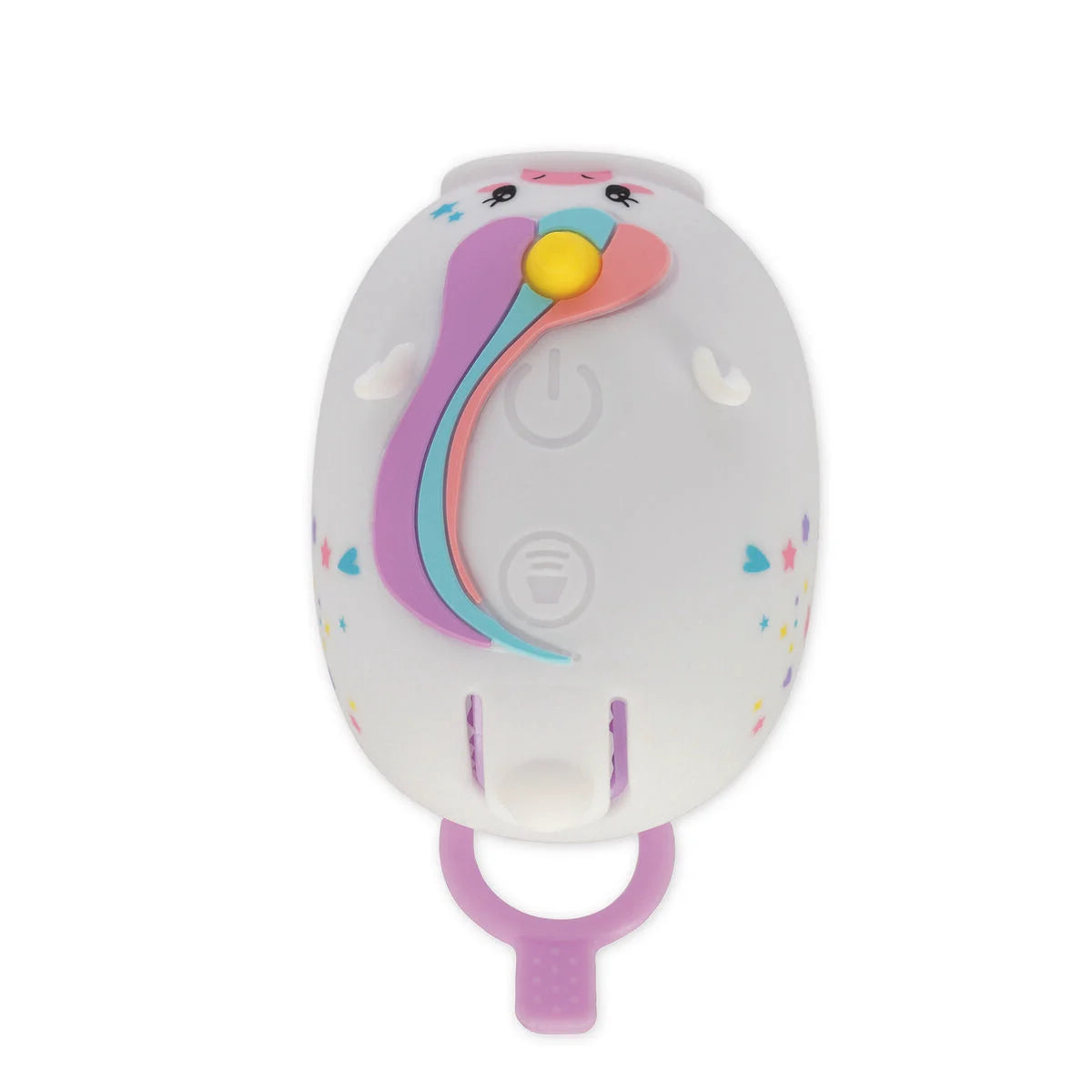 Rechargeable Front Bicycle Light With Bell - Unicorn - Front Bicycle Light With Bell