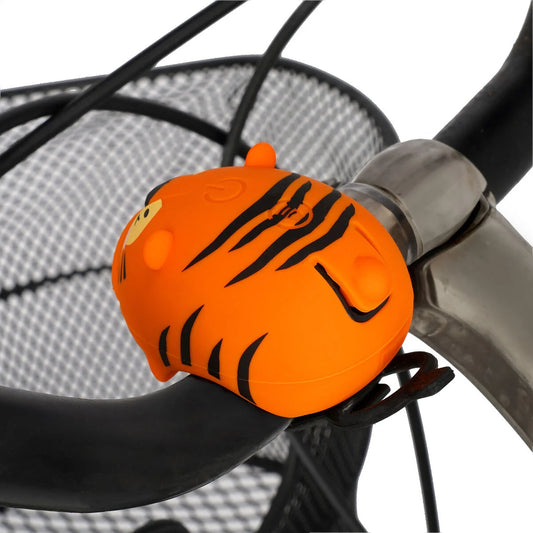 Rechargeable Front Bicycle Light With Bell - Tiger - Front Bicycle Light With Bell