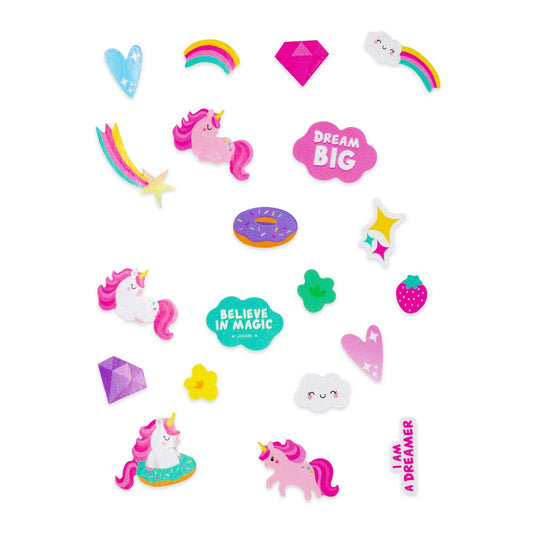 Legami Unicorn Reflective Bike Stickers - Ride With Style
