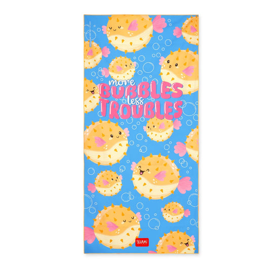 Beach Towel Pufferfish