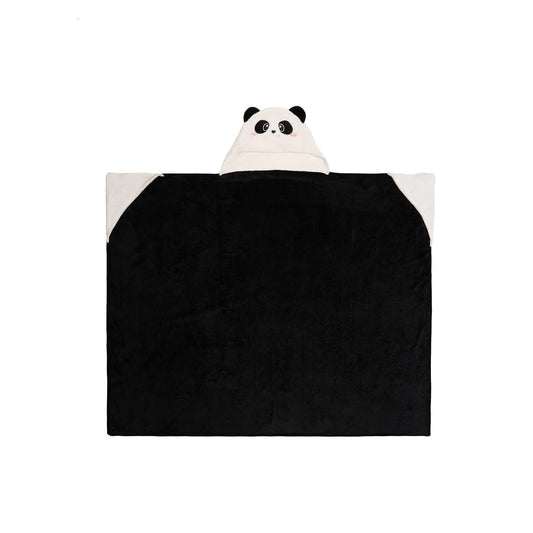 Legami Panda Hooded Blanket - Cosy Hugs