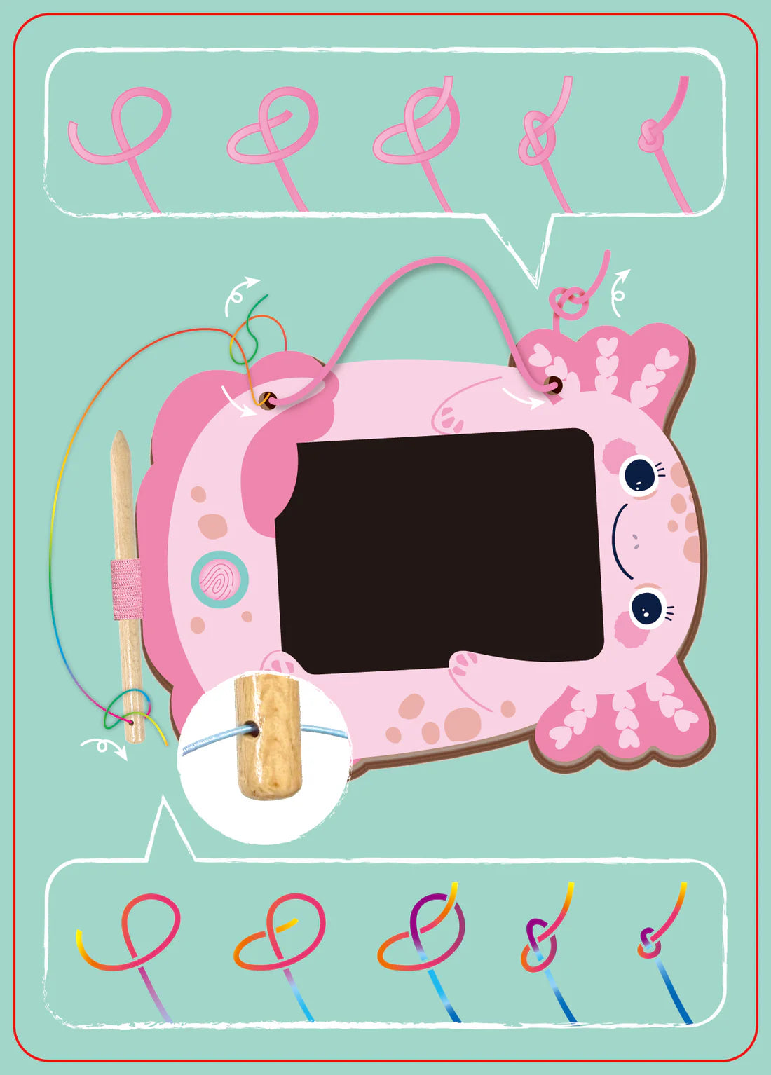 Avenir Let's Travel Together Magical Doodle Tablet AxolotI