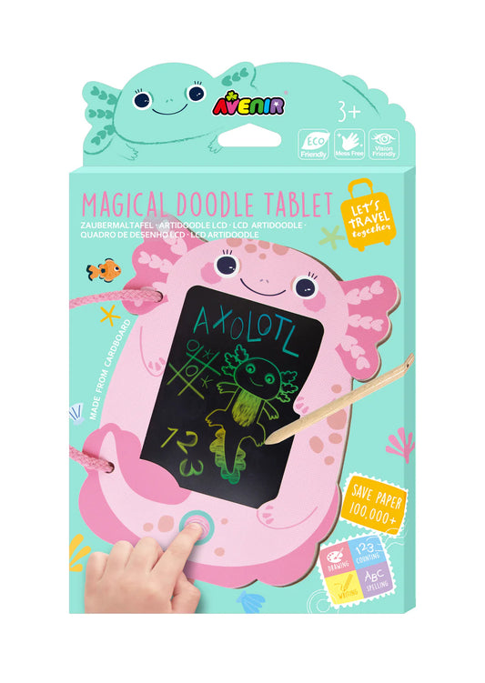 Avenir Let's Travel Together Magical Doodle Tablet AxolotI