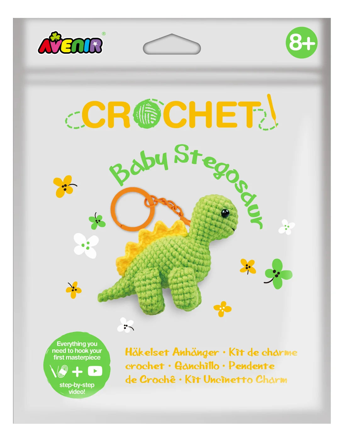 Crochet Baby Stegosaur