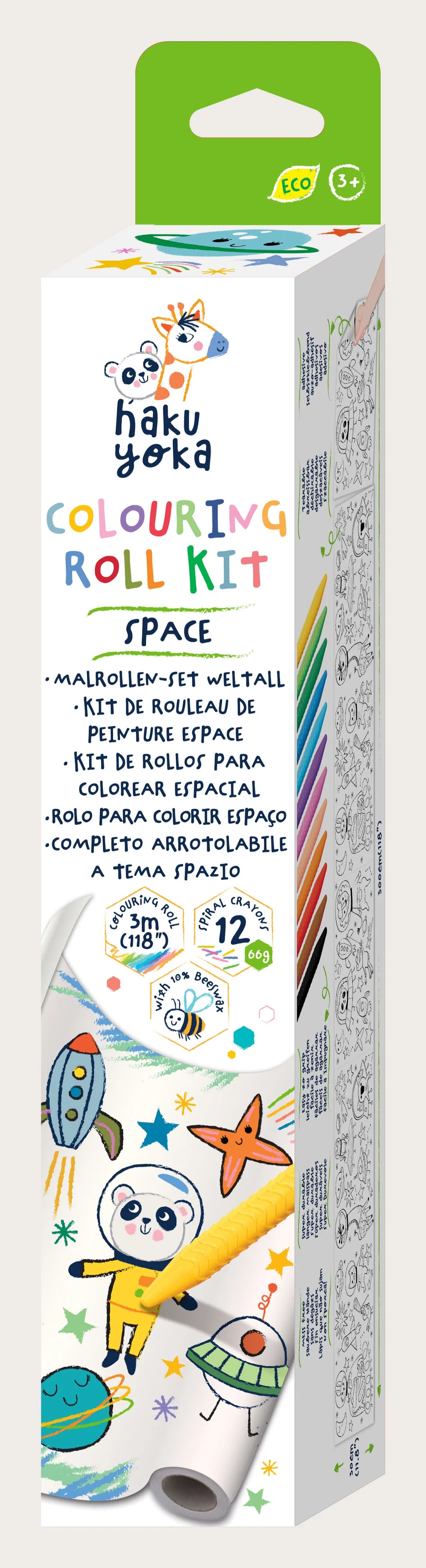 Colouring Roll Kit Space