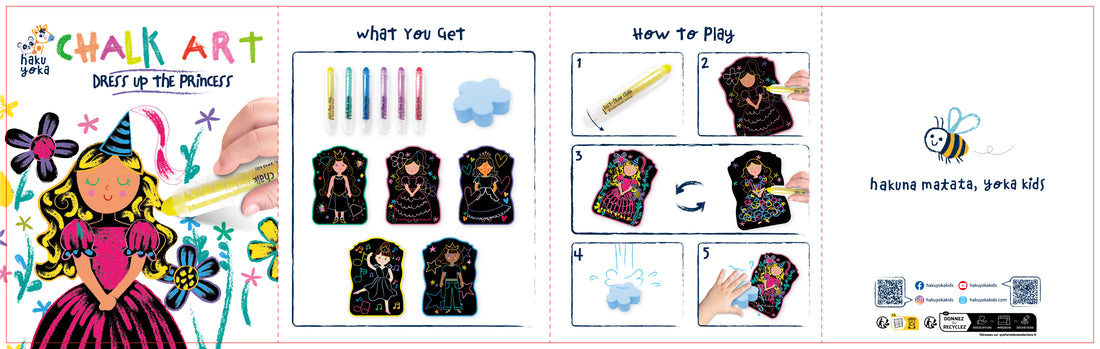 Chalk Art – Dress Up the Princess