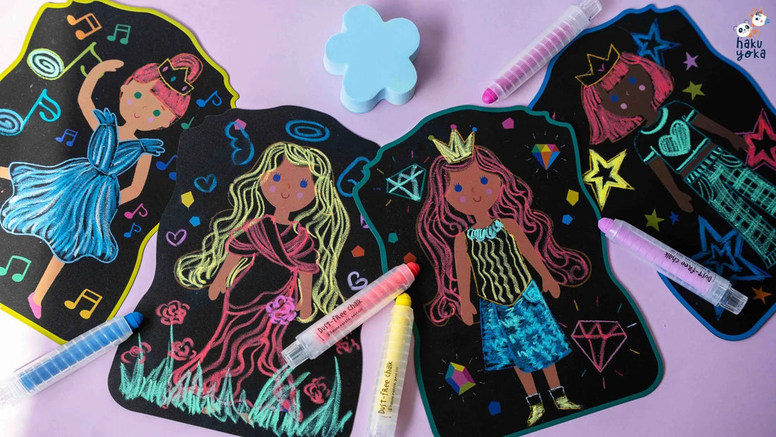 Chalk Art – Dress Up the Princess