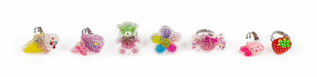 Fancy Me Dreamy Garden Sparkle Rings