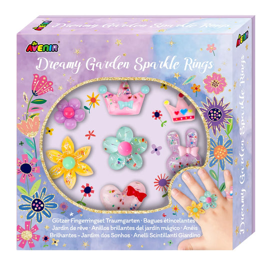 Fancy Me Dreamy Garden Sparkle Rings
